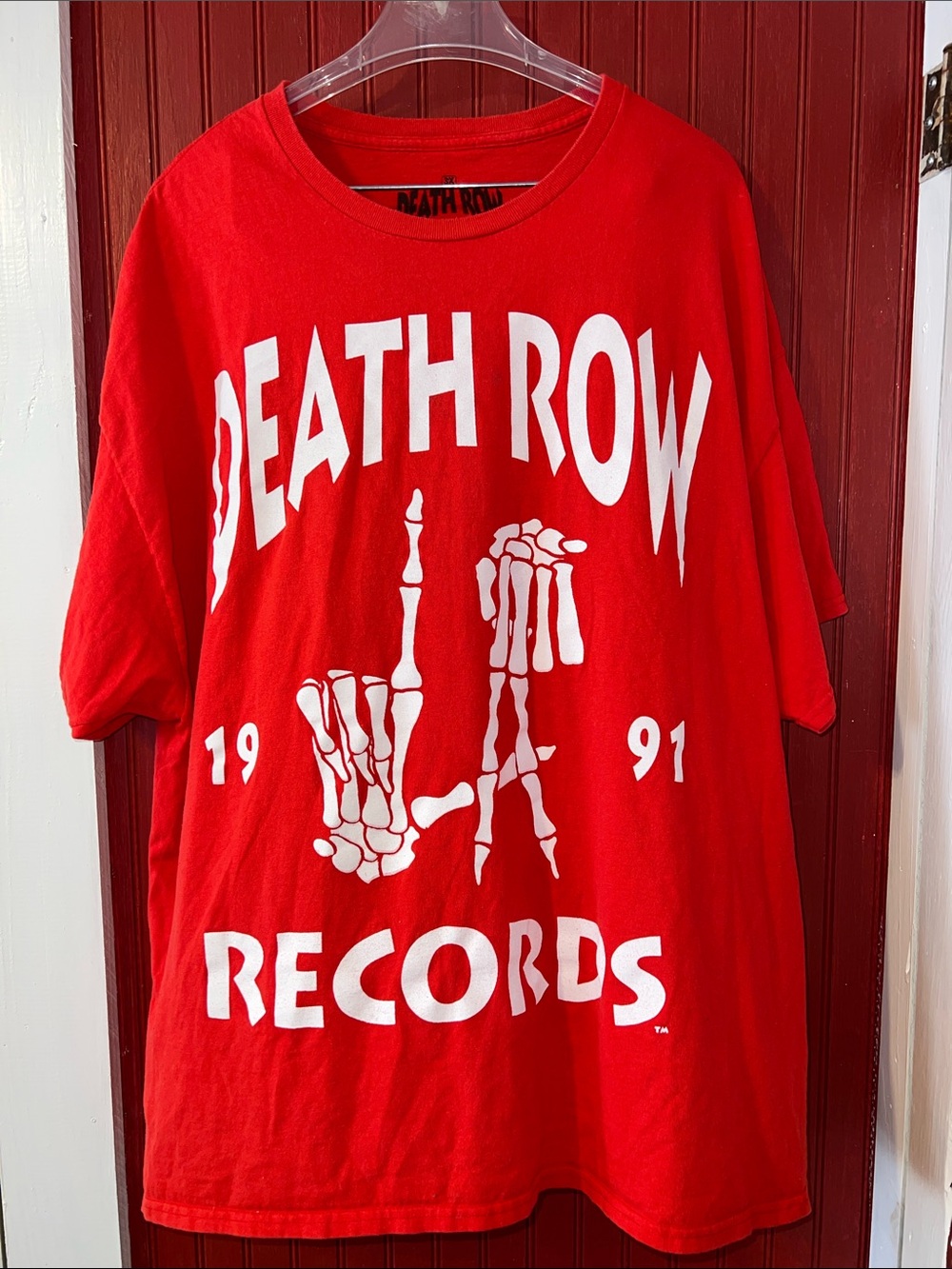Death Row Records Graphic Tee - Red